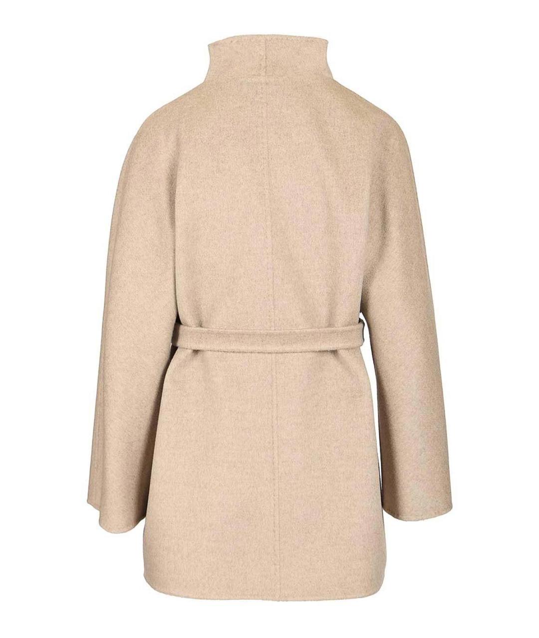 MAX MARA Бежевый кашемировый кардиган, фото 2
