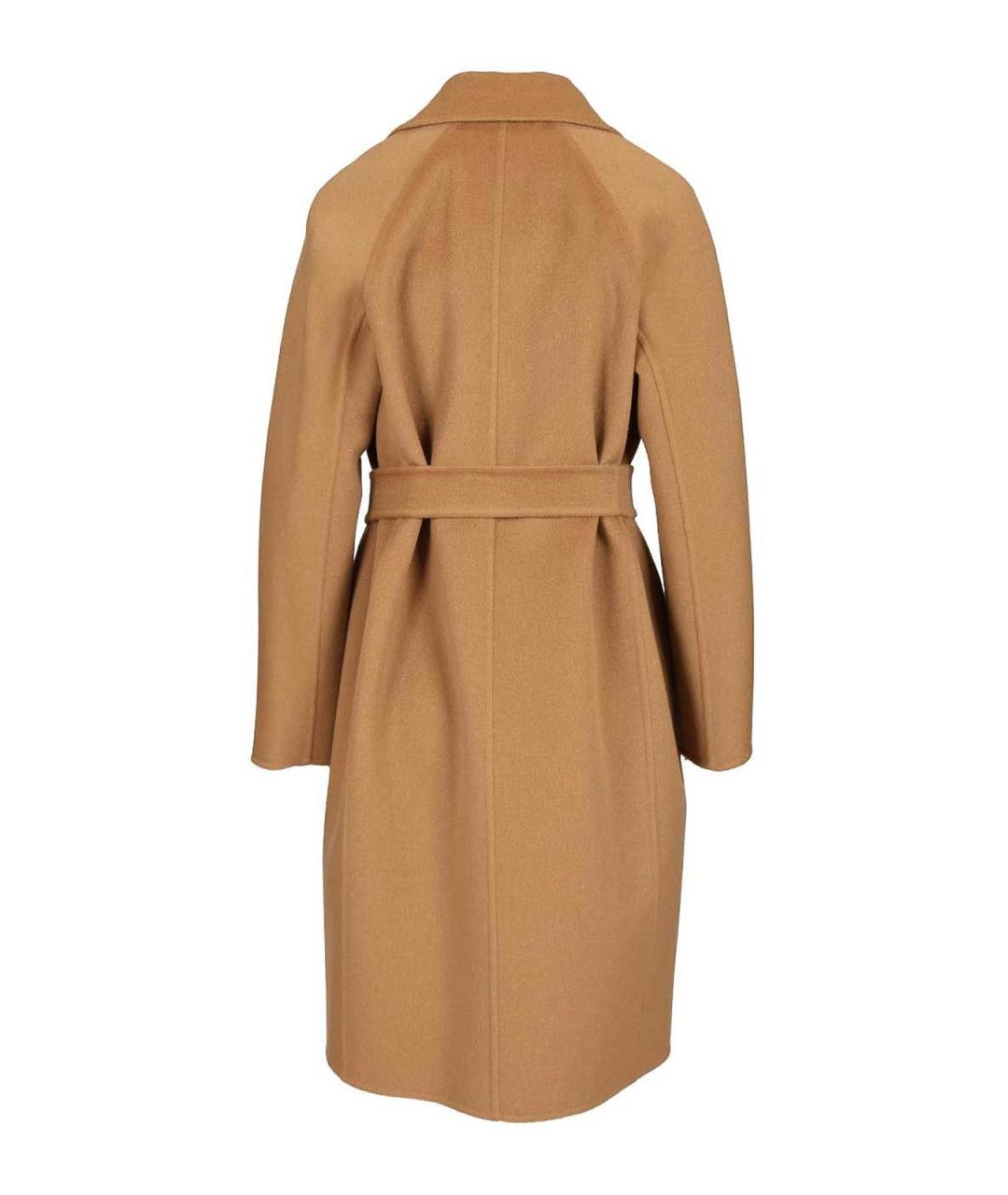 MAX MARA Бежевое кашемировое пальто, фото 2