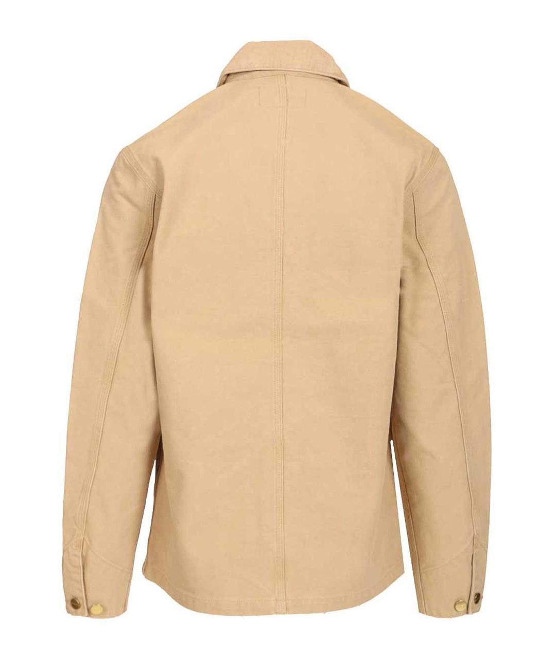 CARHARTT Бежевая хлопковая куртка, фото 2