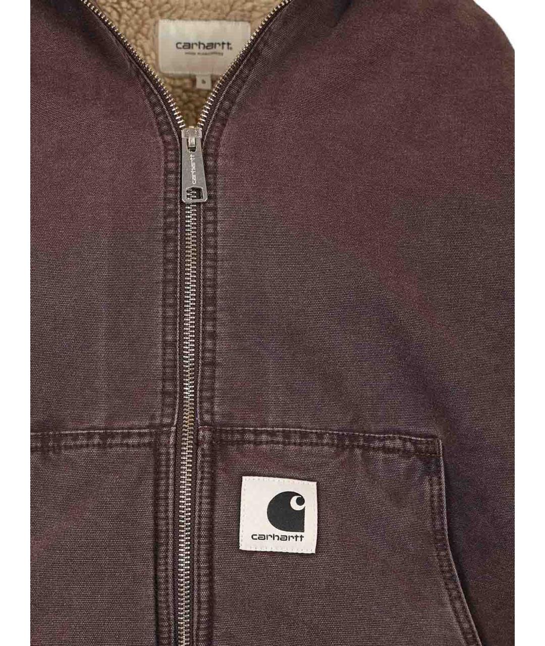 CARHARTT Коричневая хлопковая куртка, фото 4