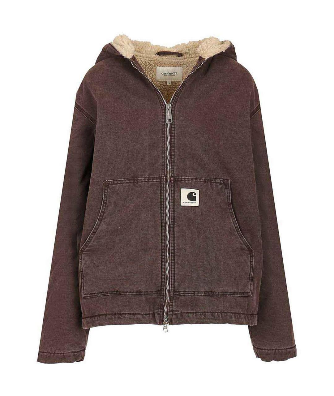 CARHARTT Коричневая хлопковая куртка, фото 1