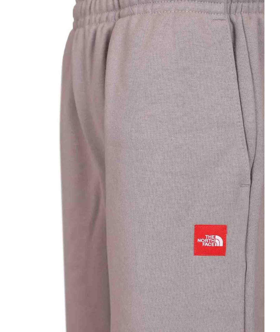 THE NORTH FACE Серые хлопковые спортивные брюки и шорты, фото 4