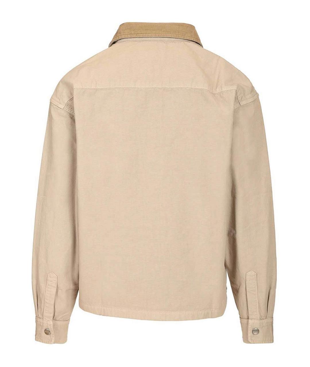 CARHARTT Бежевая хлопковая куртка, фото 2