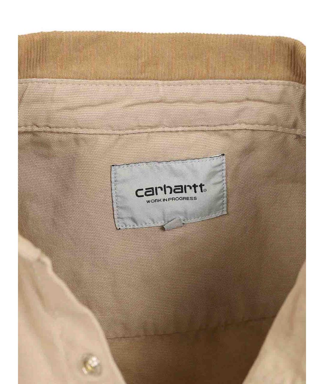 CARHARTT Бежевая хлопковая куртка, фото 4