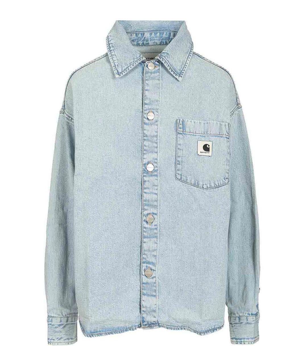 CARHARTT Голубая хлопковая рубашка, фото 1