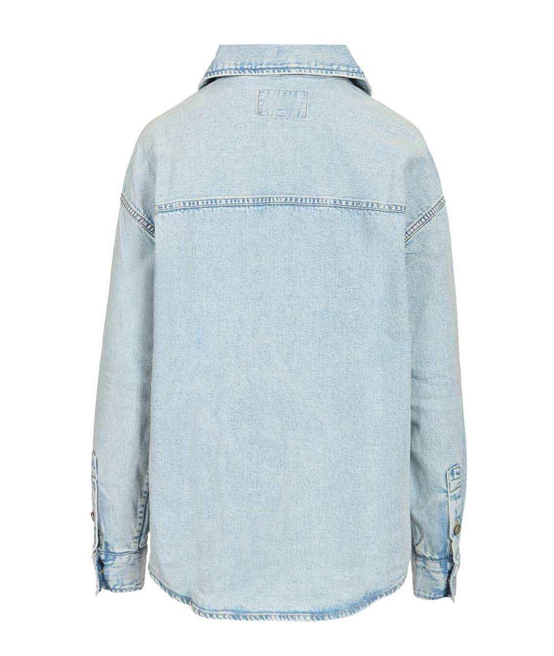 CARHARTT Голубая хлопковая рубашка, фото 2