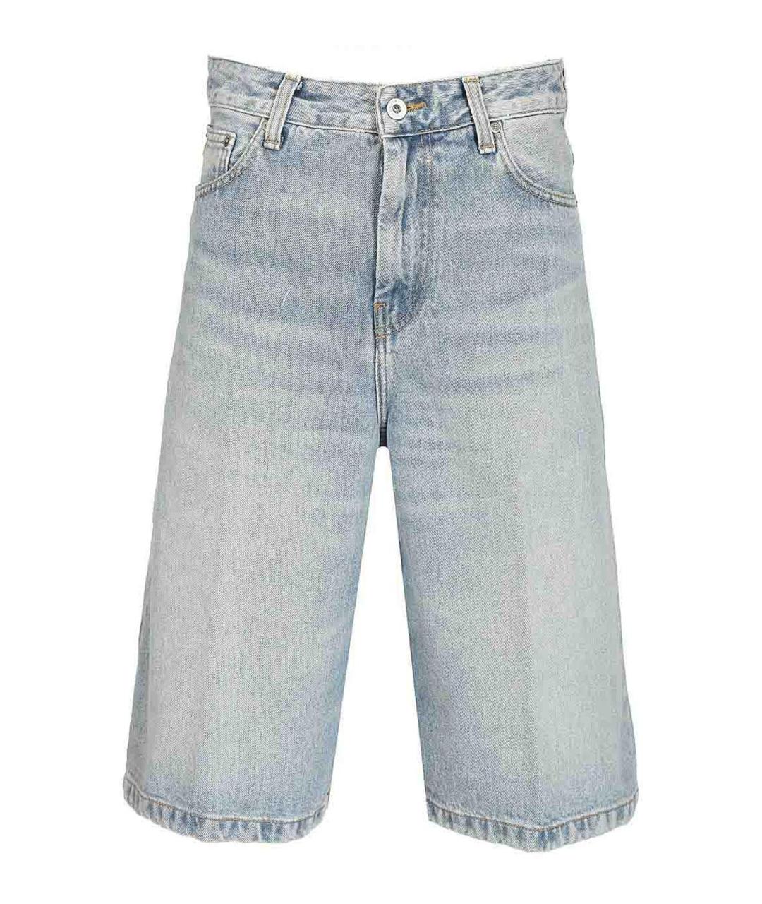CARHARTT Голубые хлопковые шорты, фото 1