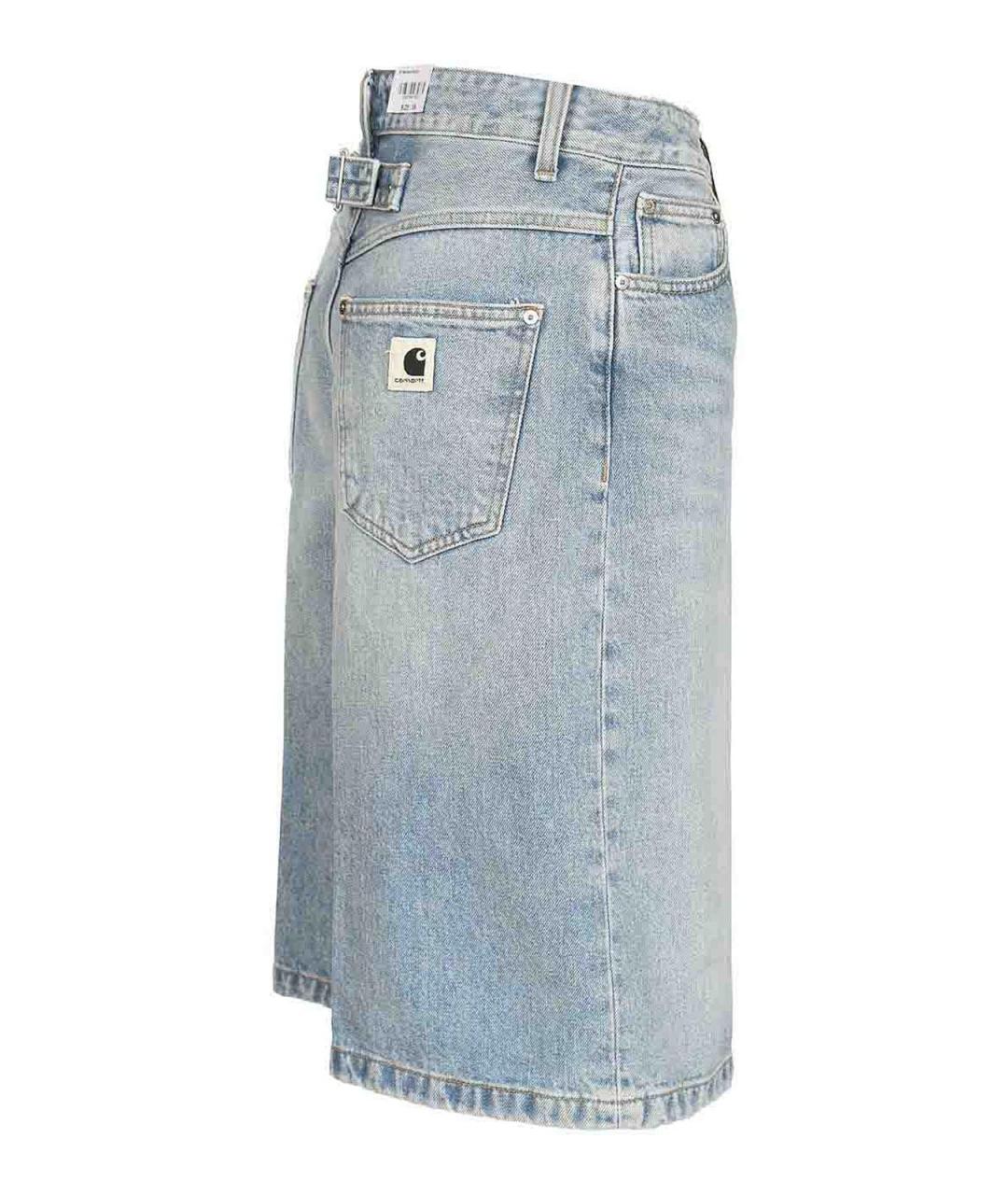 CARHARTT Голубые хлопковые шорты, фото 3
