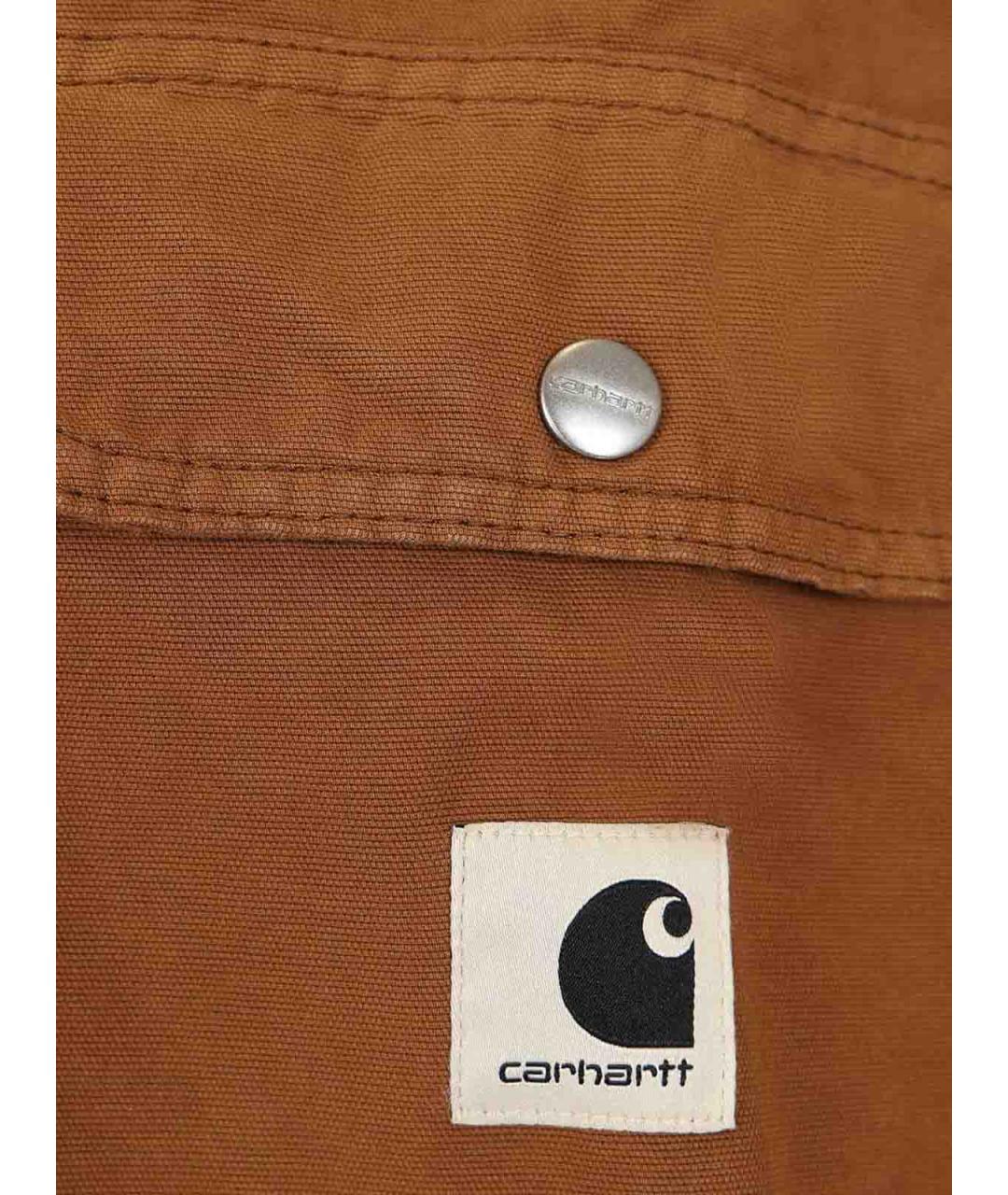 CARHARTT Коричневая хлопковая куртка, фото 5