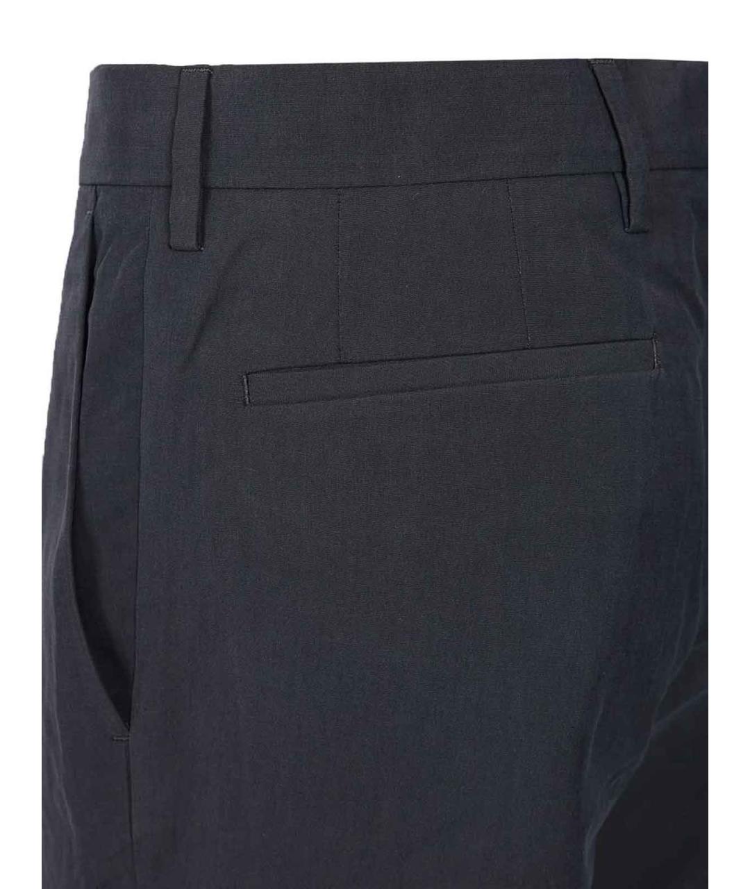 PAUL SMITH Синие хлопковые шорты, фото 4