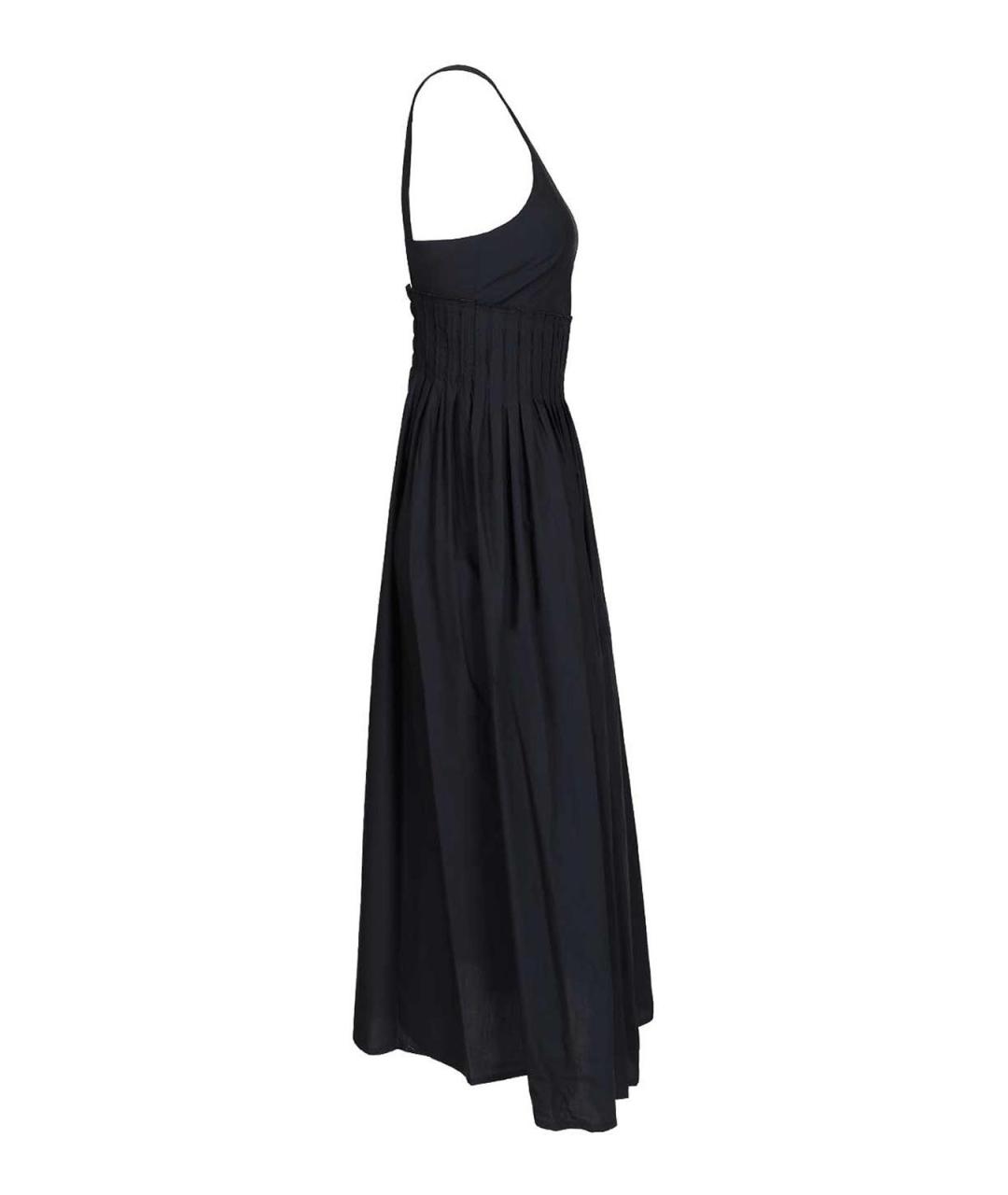 EMPORIO ARMANI Синее хлопковое повседневное платье, фото 3