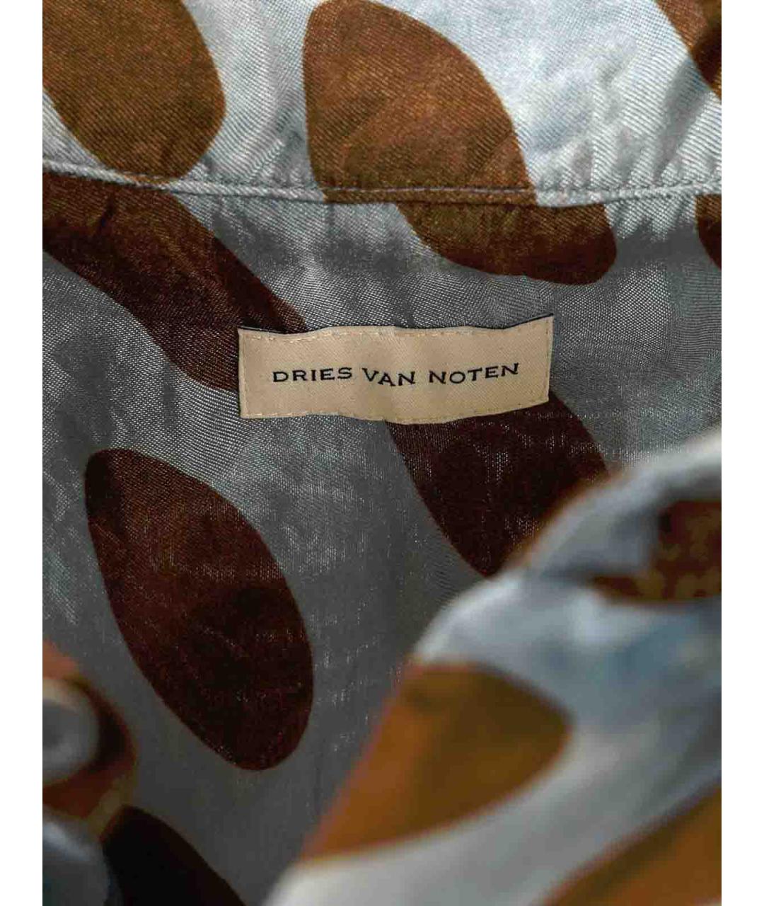 DRIES VAN NOTEN Мульти кэжуал рубашка, фото 5