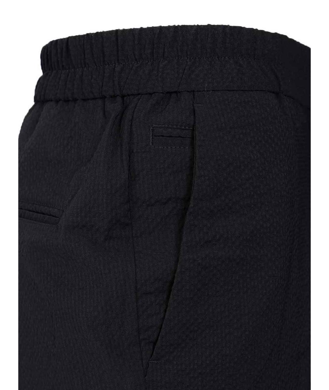 PAUL SMITH Синие шерстяные повседневные брюки, фото 5