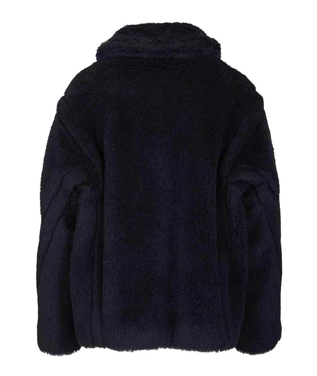 MAX MARA Синее шерстяное пальто, фото 2