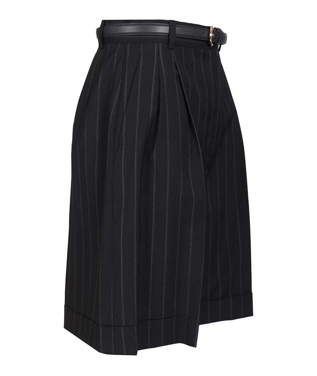 MAX MARA STUDIO Синие шерстяные шорты, фото 3
