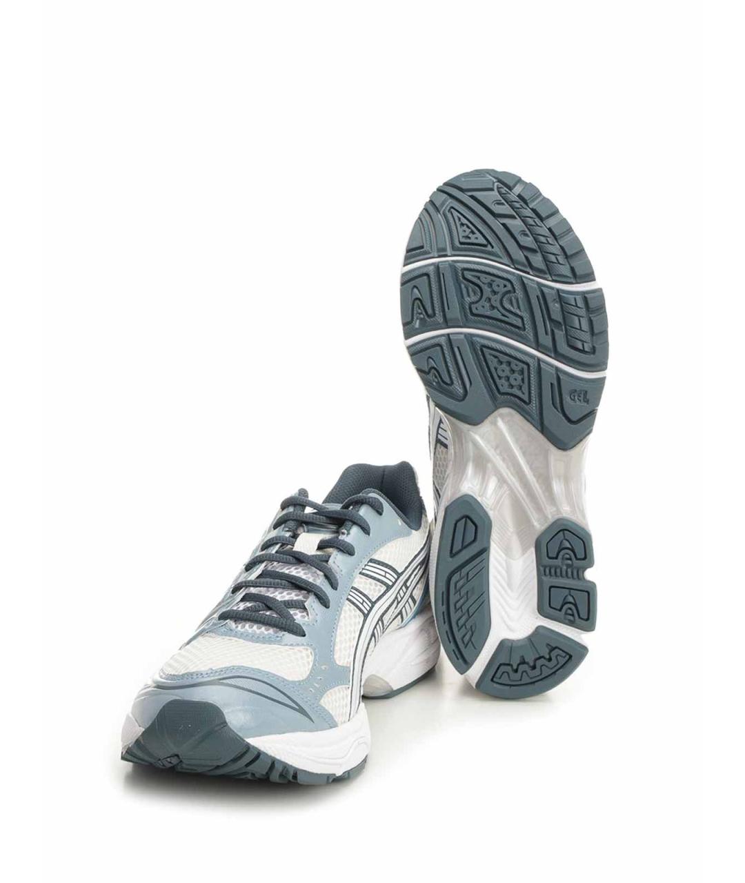 ASICS Голубые кожаные кроссовки, фото 3