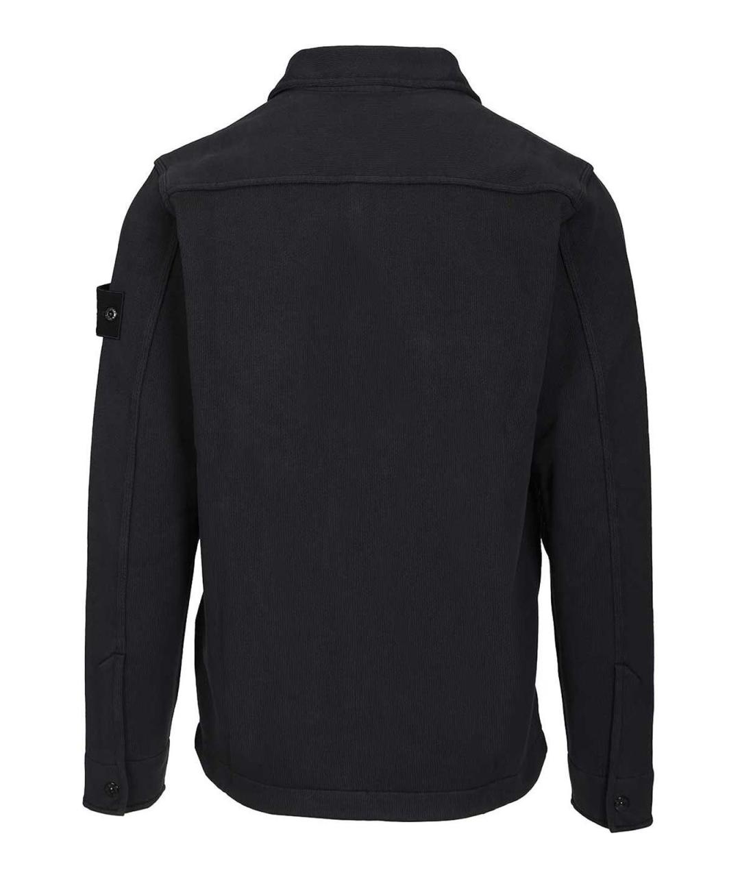 STONE ISLAND Синяя хлопковая куртка, фото 2