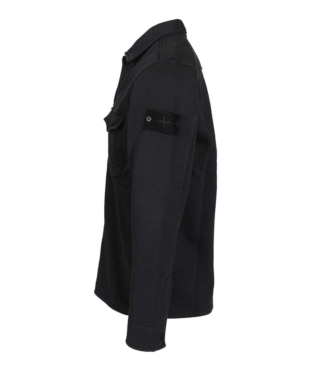 STONE ISLAND Синяя хлопковая куртка, фото 3