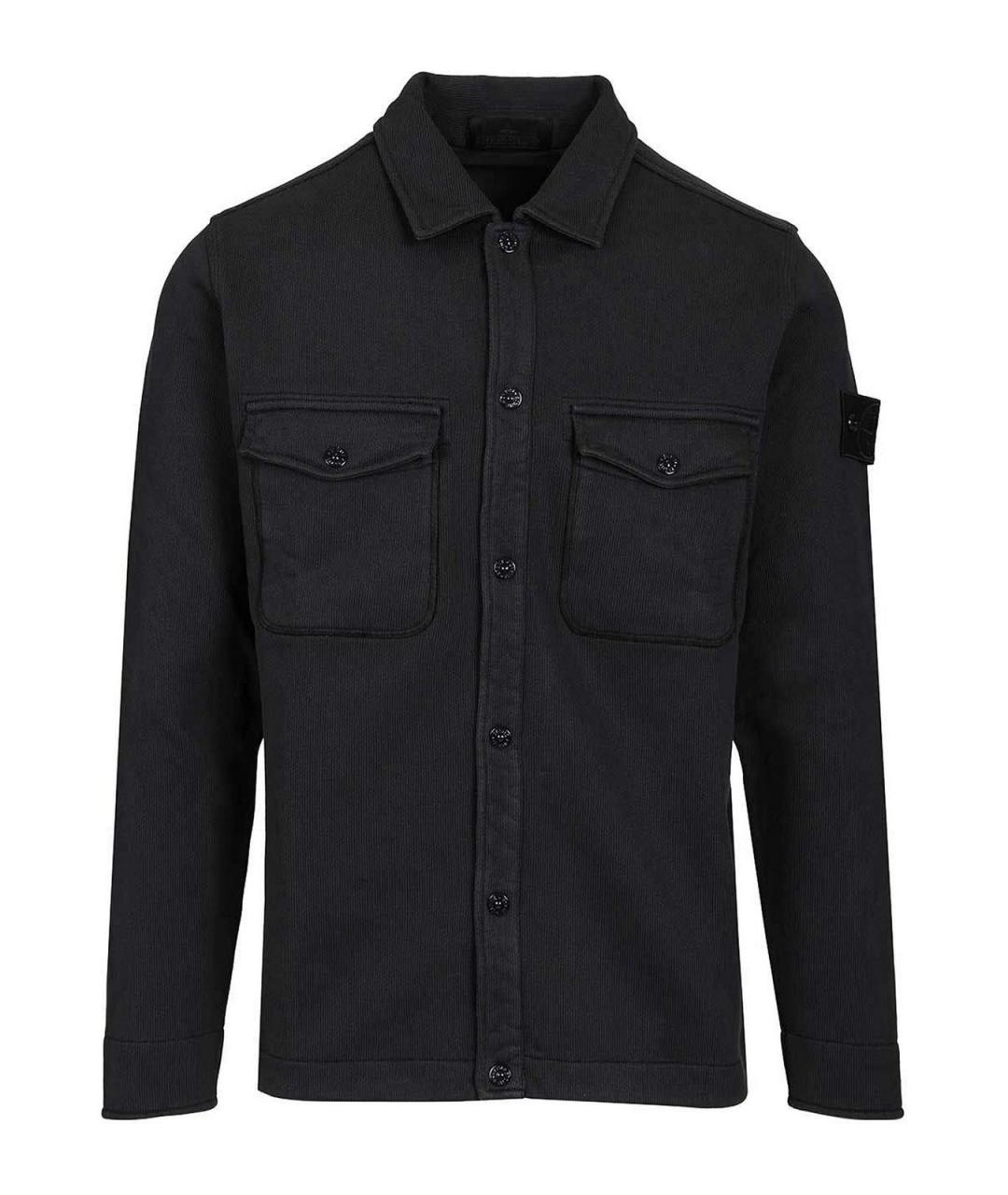 STONE ISLAND Синяя хлопковая куртка, фото 1
