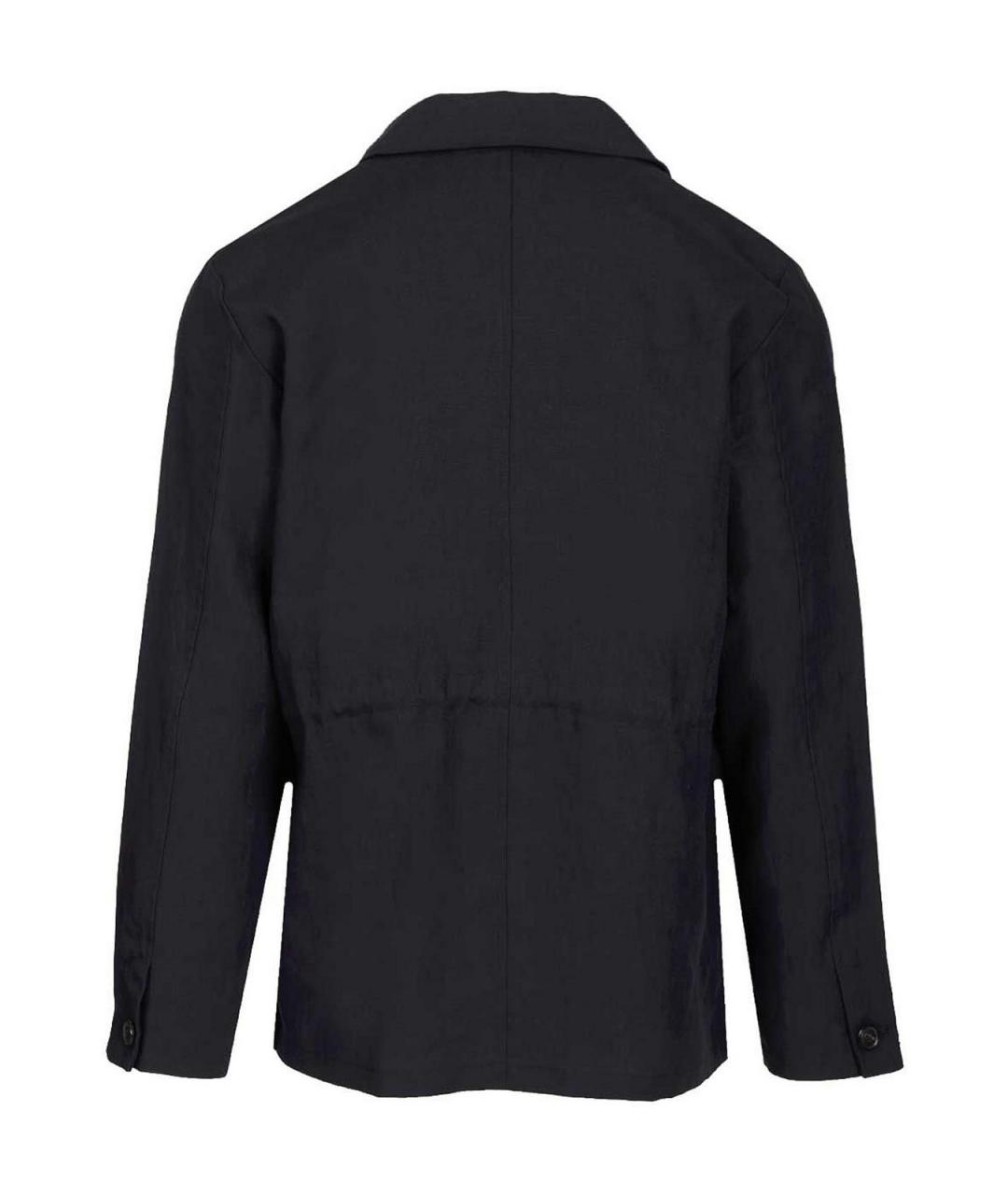 PAUL SMITH Синяя льняная куртка, фото 2