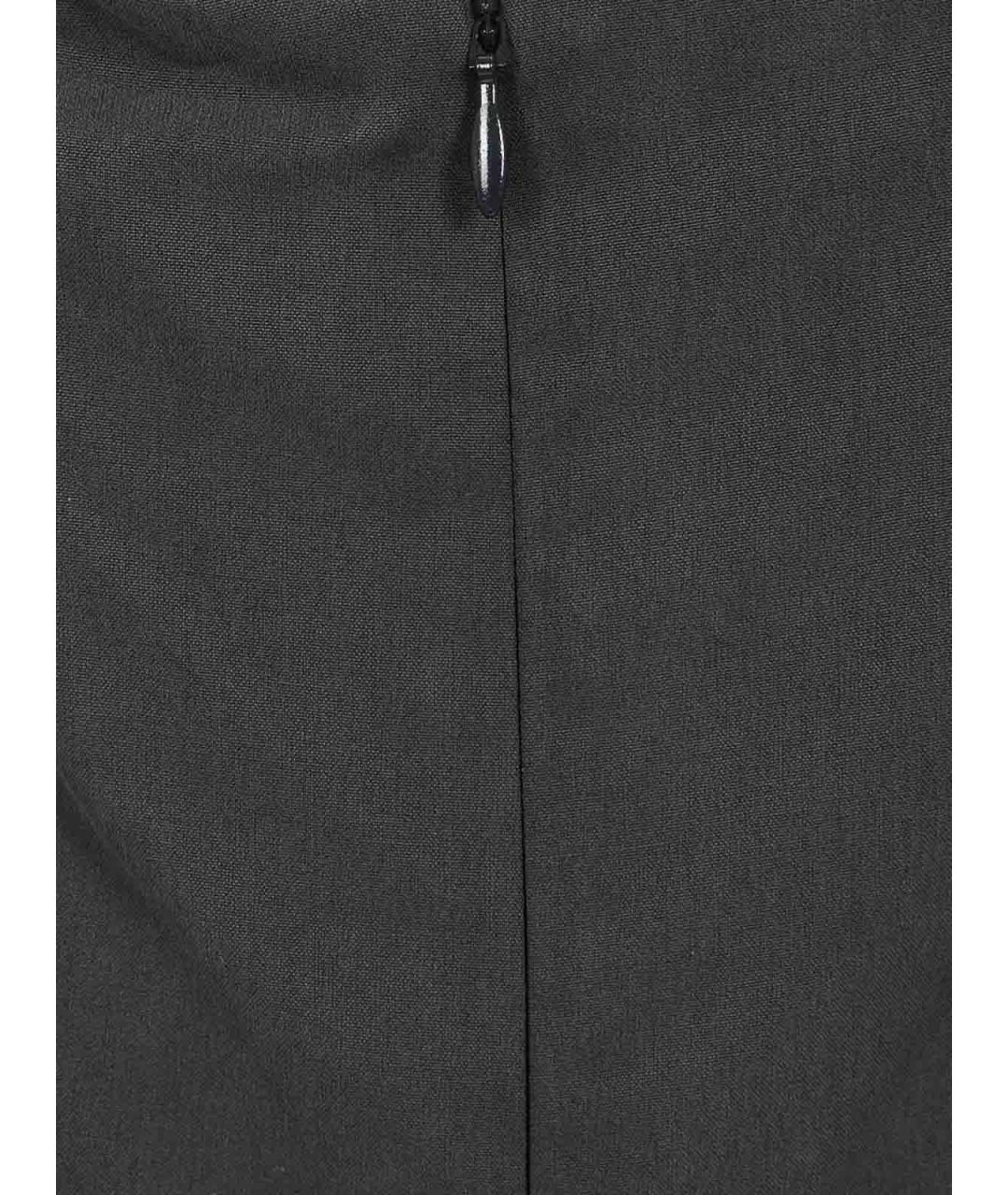 MAX MARA Антрацитовая шелковая майка, фото 5