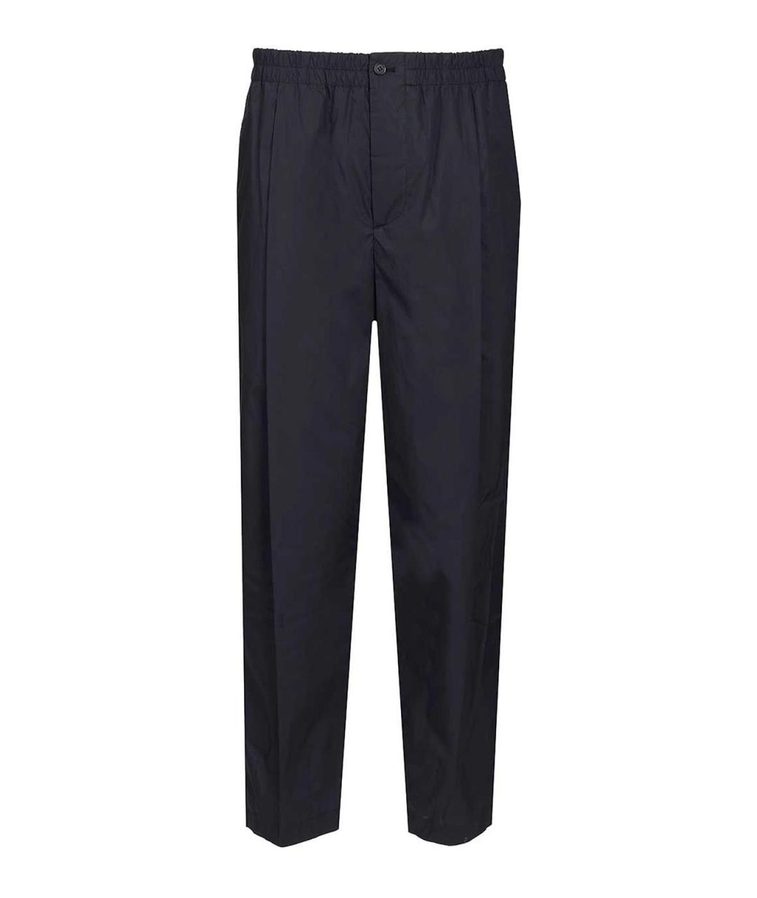 GIORGIO ARMANI Синие хлопковые повседневные брюки, фото 1