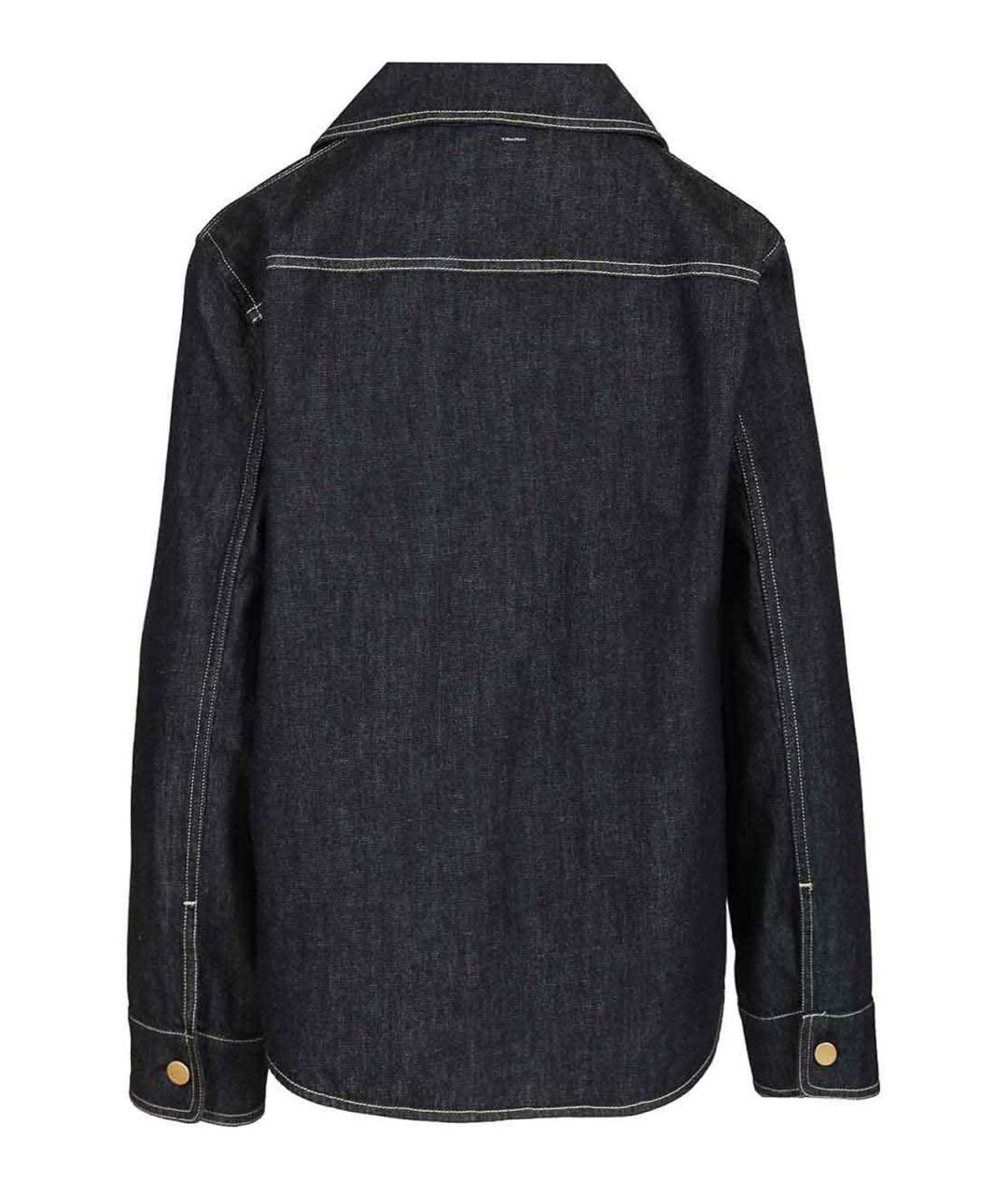 'S MAX MARA Синяя рубашка, фото 2