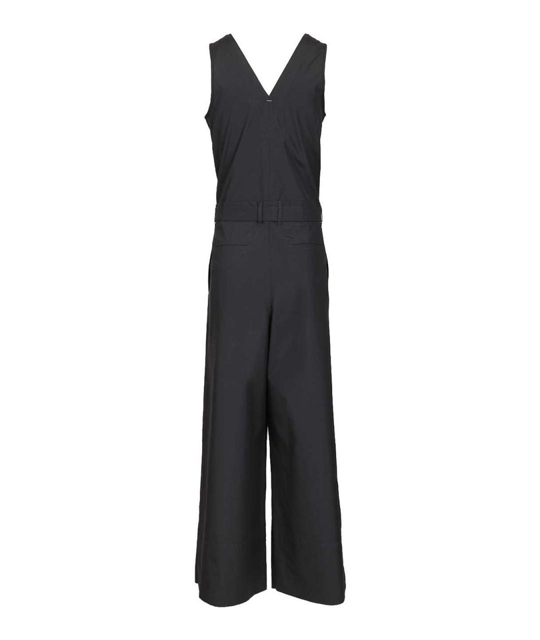 'S MAX MARA Синий хлопковый комбинезон, фото 2