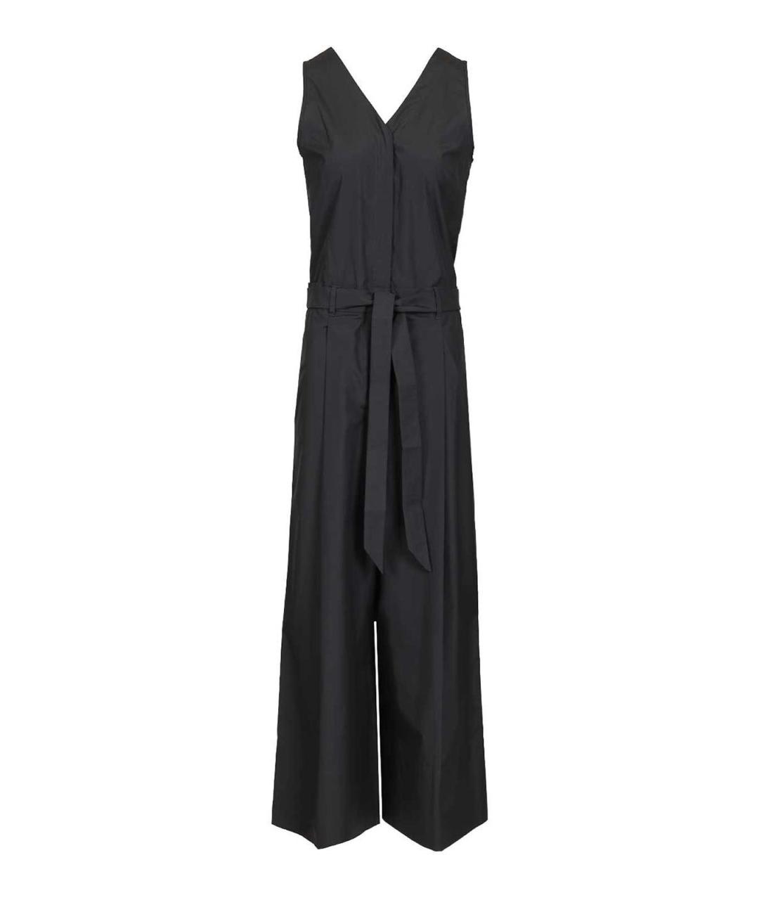 'S MAX MARA Синий хлопковый комбинезон, фото 1