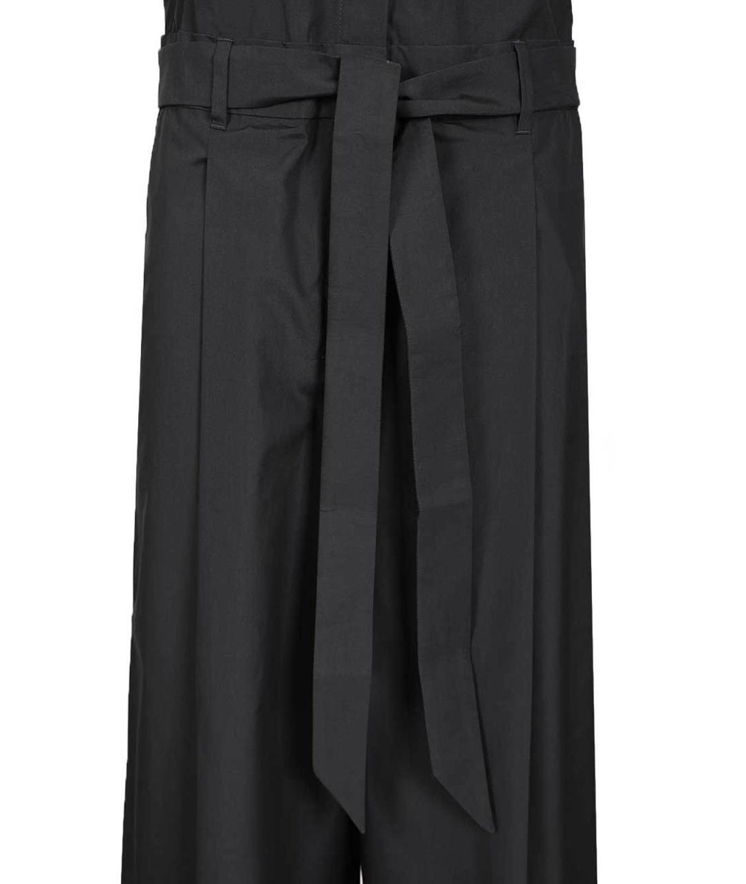'S MAX MARA Синий хлопковый комбинезон, фото 3