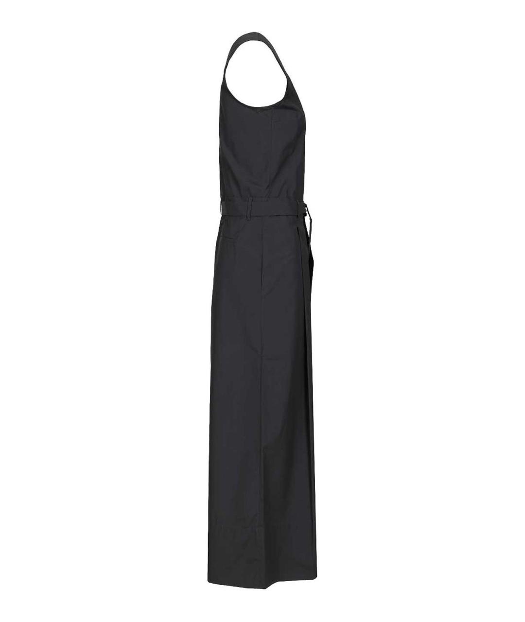 'S MAX MARA Синий хлопковый комбинезон, фото 6