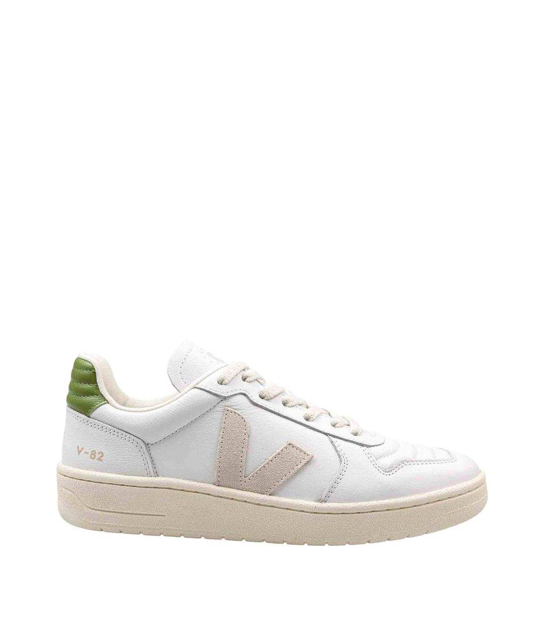 VEJA Белые кожаные низкие кроссовки / кеды, фото 1