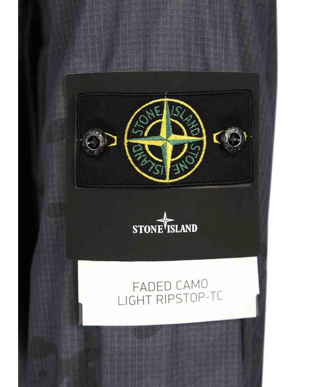 STONE ISLAND Синяя хлопковая куртка, фото 7