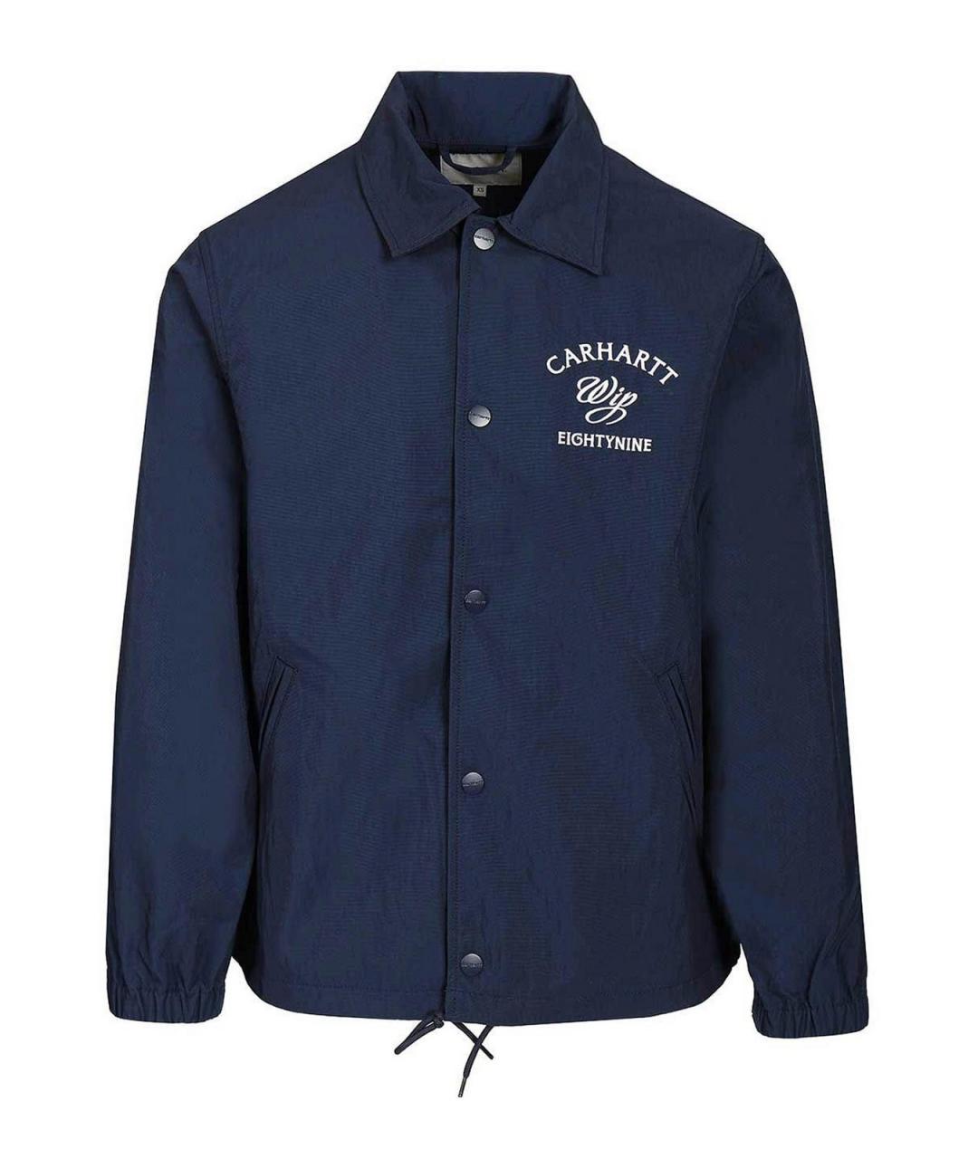 CARHARTT Синяя полиамидовая куртка, фото 1