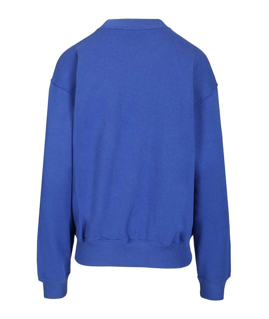 POLO RALPH LAUREN Синяя хлопковая футболка, фото 2