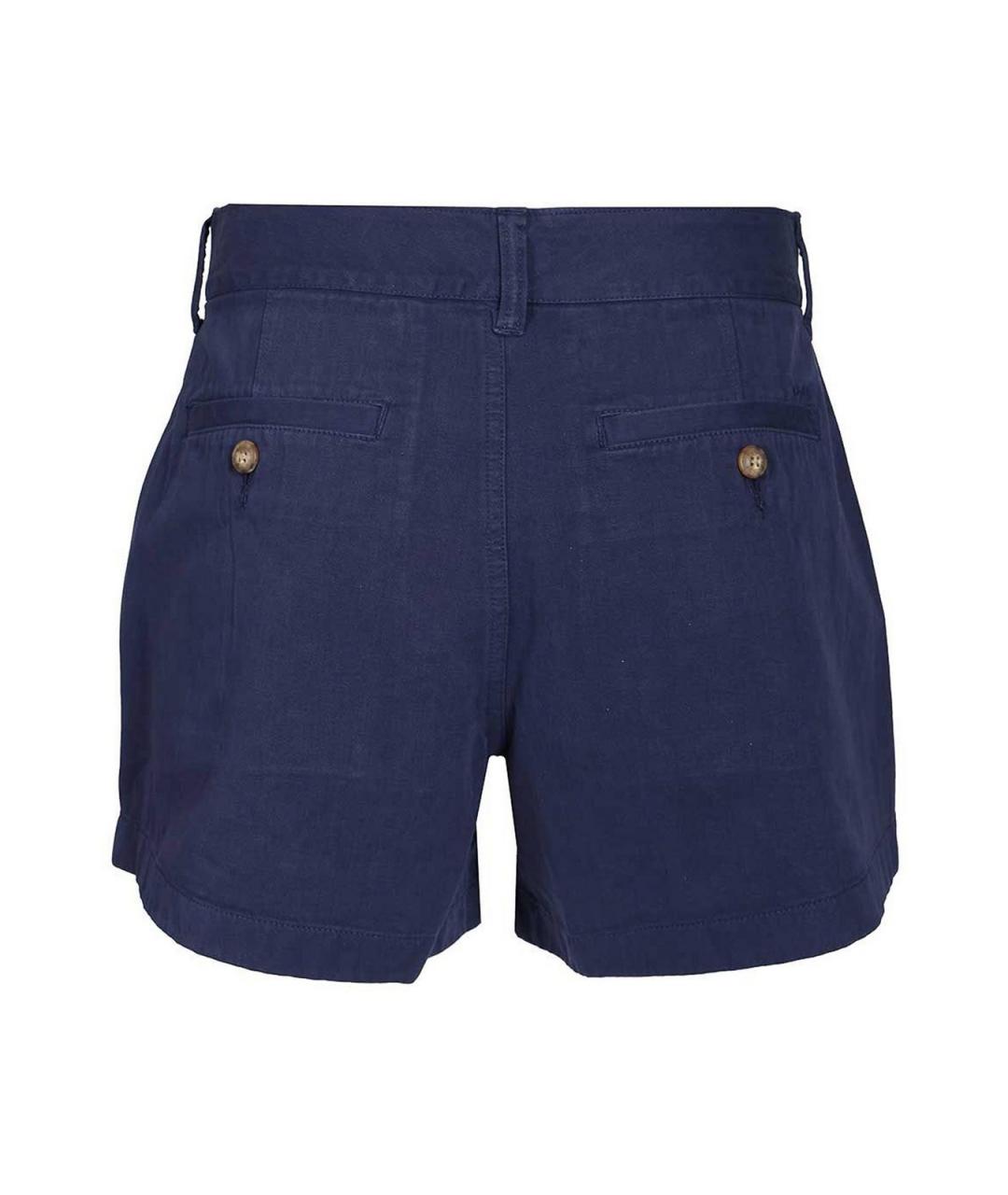 POLO RALPH LAUREN Синие хлопковые шорты, фото 2