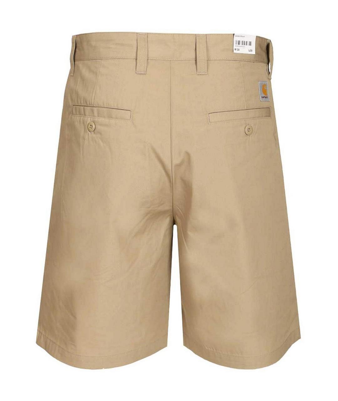 CARHARTT Бежевые хлопковые шорты, фото 2