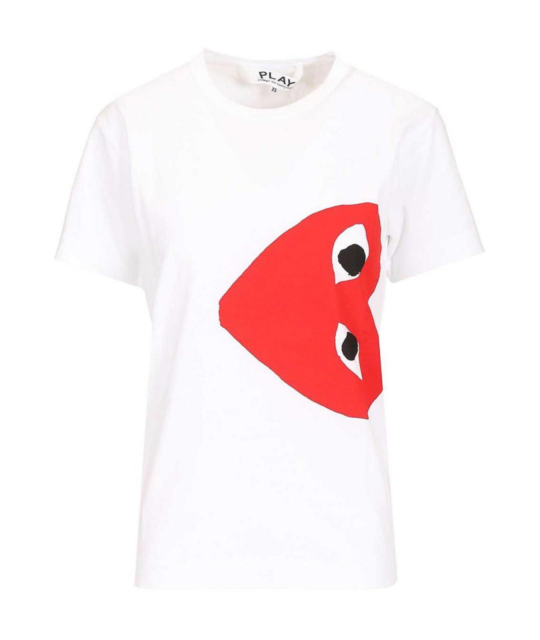 COMME DES GARÇONS PLAY Мульти хлопковая футболка, фото 1