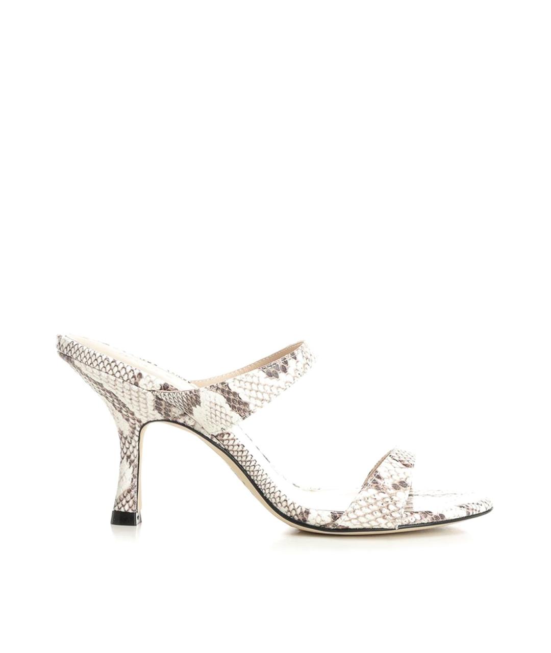 STUART WEITZMAN Мульти кожаные сандалии, фото 1