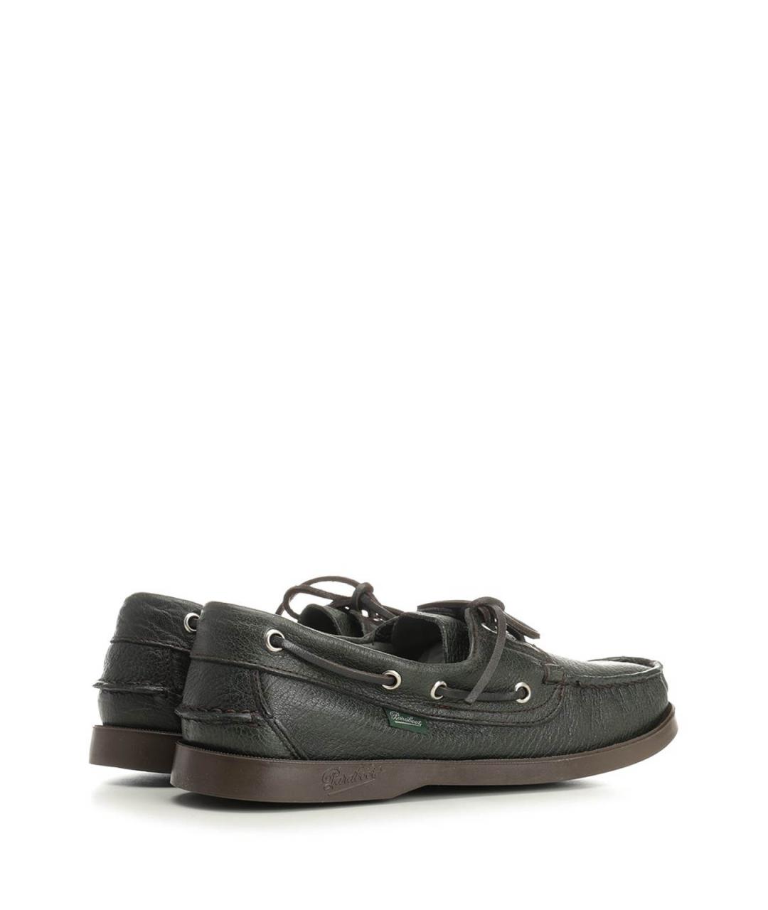 PARABOOT Зеленые кожаные туфли, фото 3