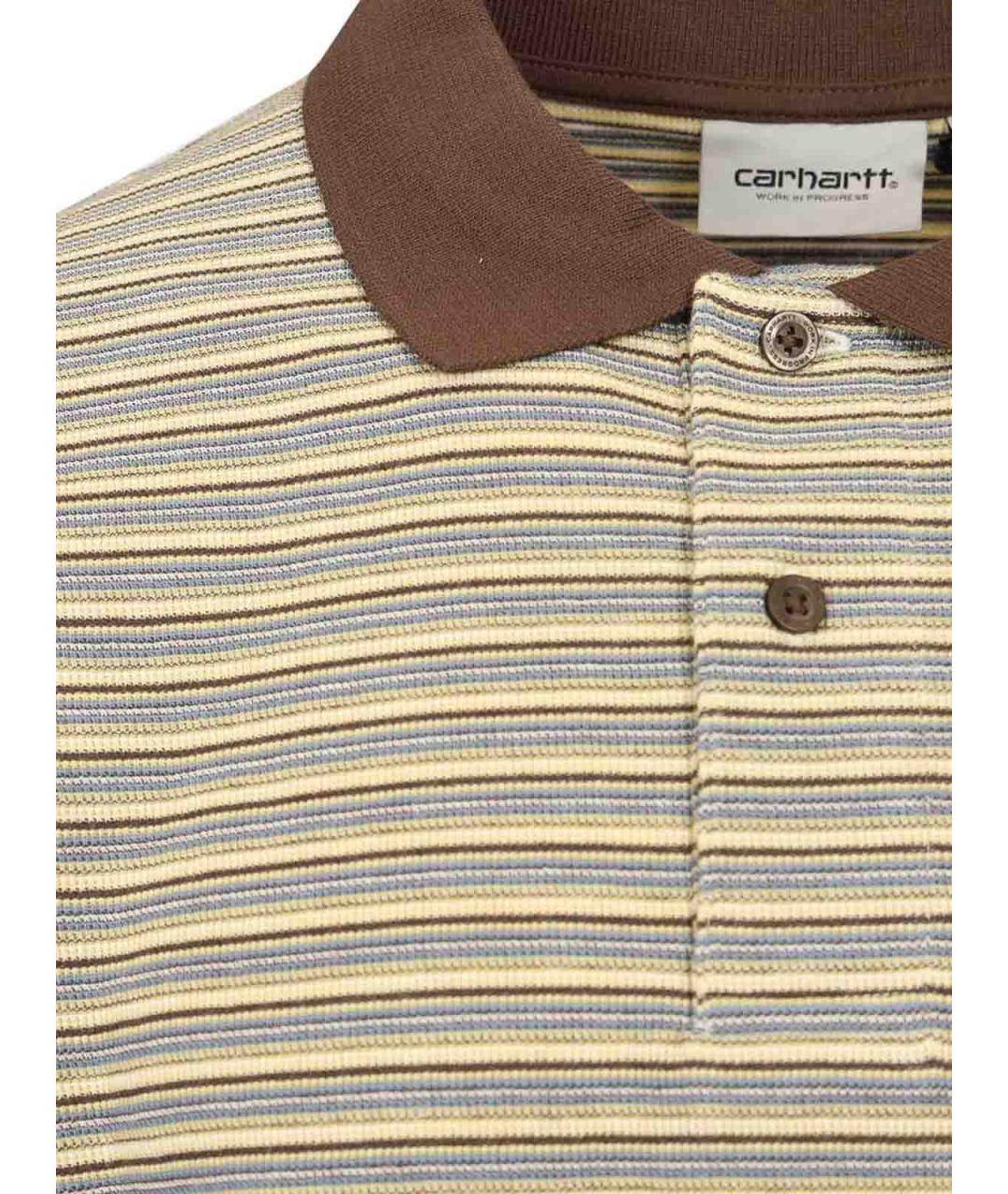 CARHARTT Мульти хлопковое поло с коротким рукавом, фото 3