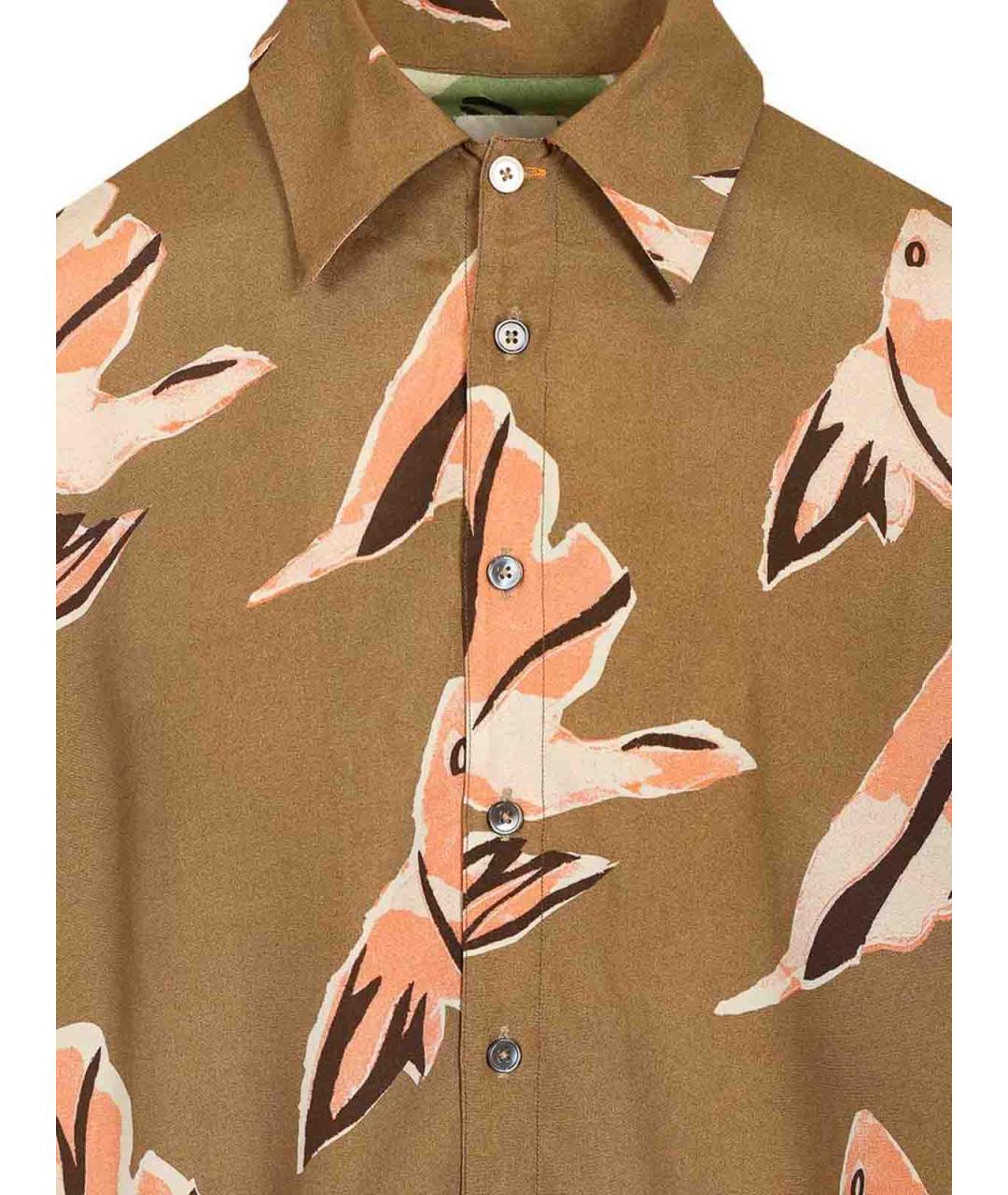 PAUL SMITH Зеленая кэжуал рубашка, фото 4