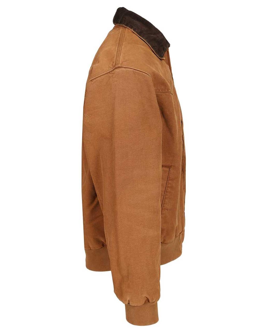 CARHARTT Коричневая хлопковая куртка, фото 3