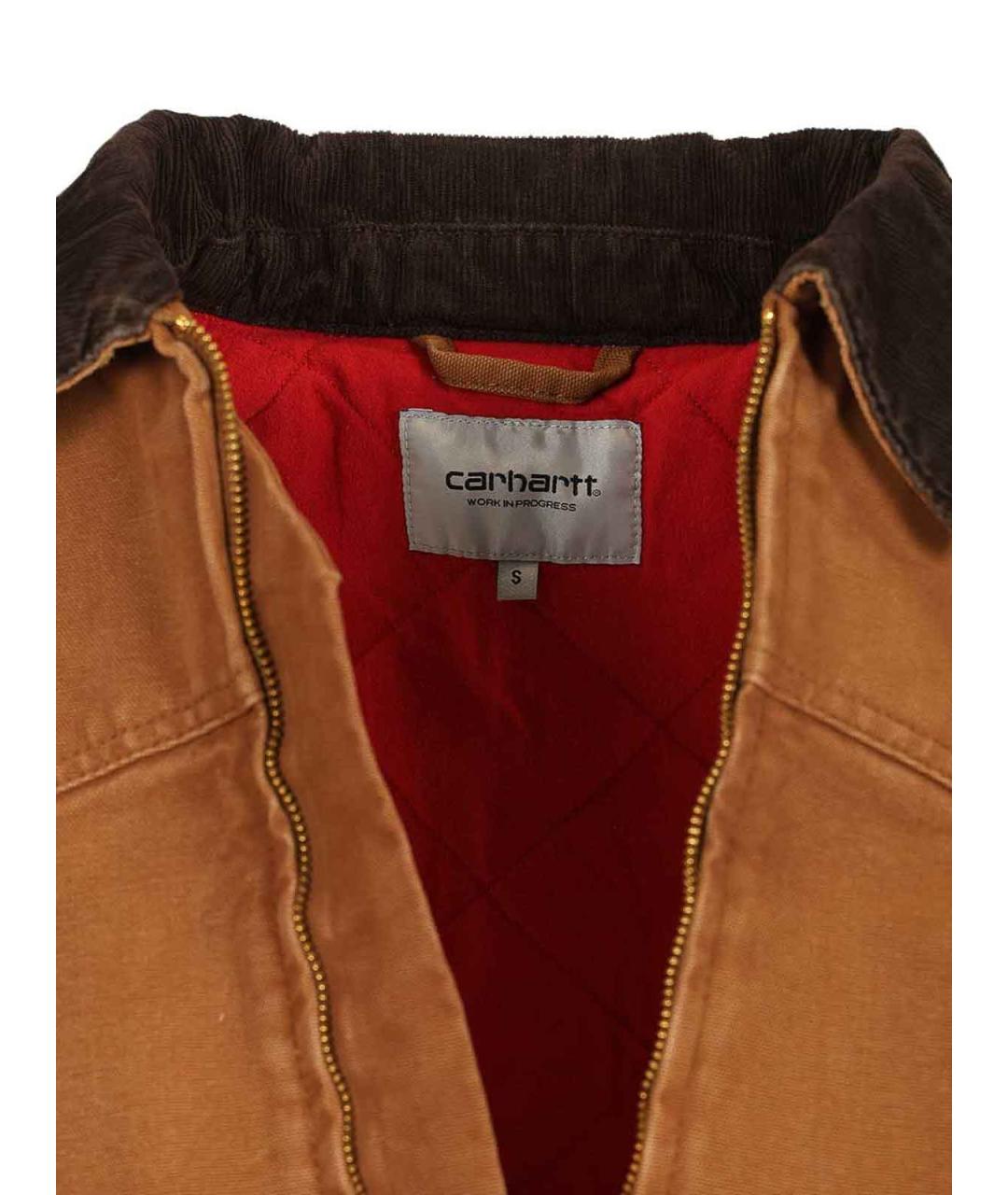 CARHARTT Коричневая хлопковая куртка, фото 4