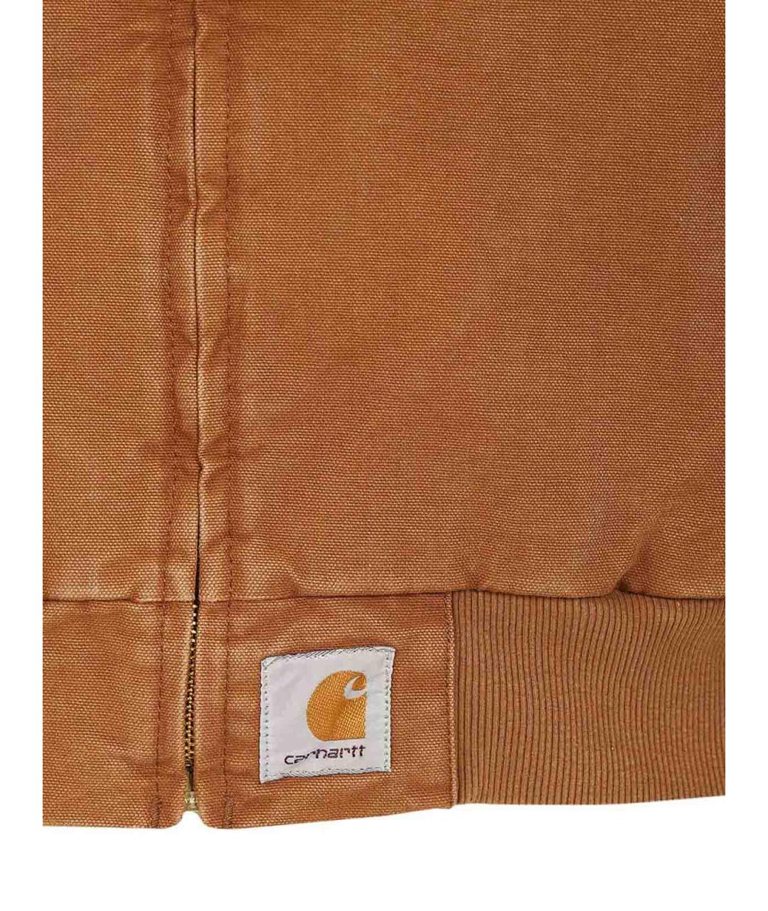 CARHARTT Коричневая хлопковая куртка, фото 5