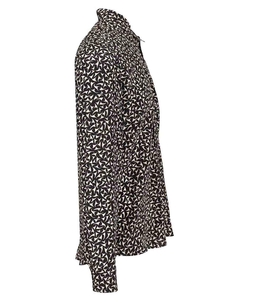 DRIES VAN NOTEN Мульти шелковая кэжуал рубашка, фото 3