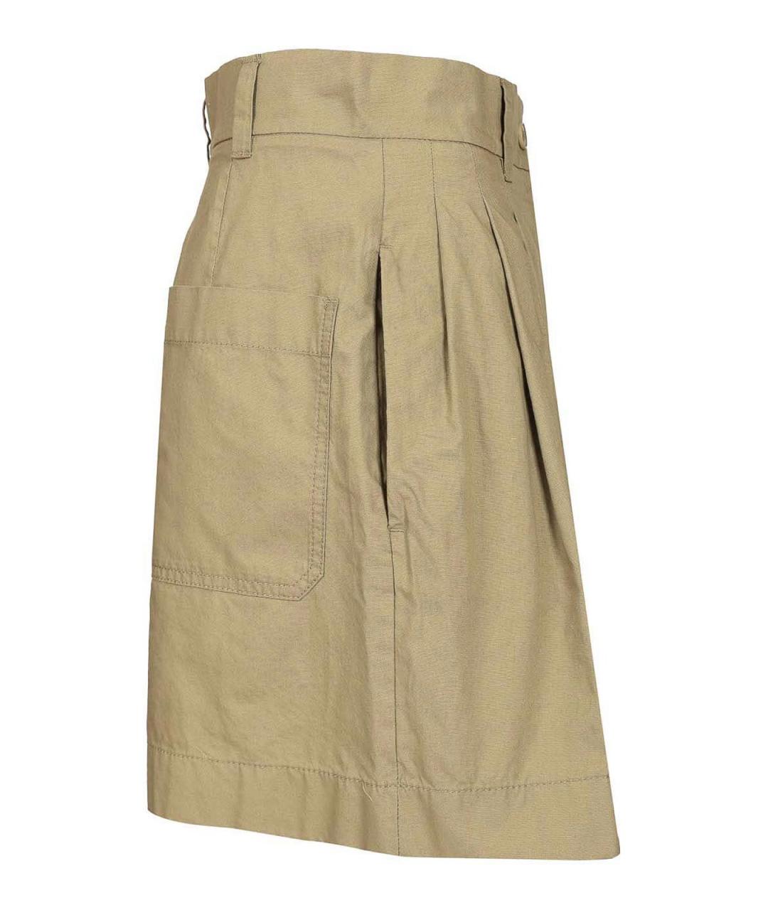 WEEKEND MAX MARA Зеленые хлопковые шорты, фото 3