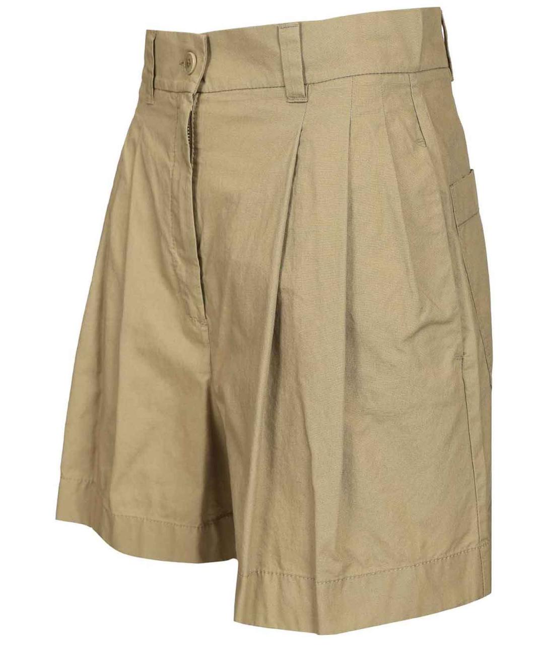 WEEKEND MAX MARA Зеленые хлопковые шорты, фото 4