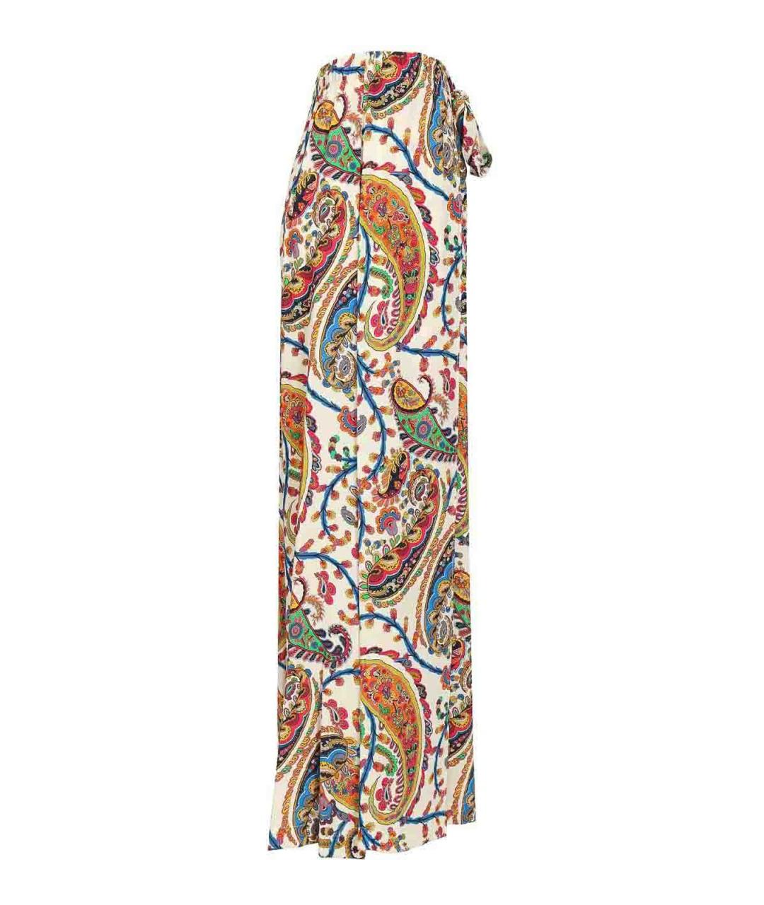 ETRO Мульти вискозные брюки широкие, фото 3
