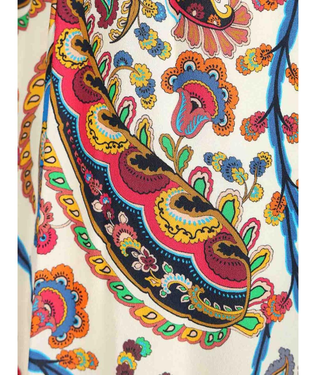 ETRO Мульти вискозные брюки широкие, фото 6